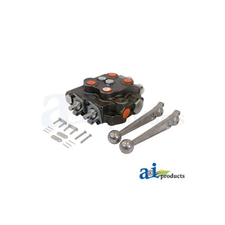 A & I Products Double Spool - closed center valve 7.9" x11.5" x4.2" A-SBAF2CC